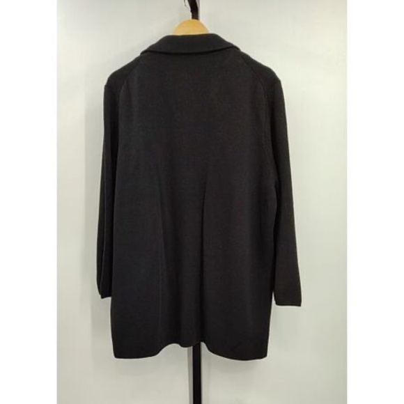 QUINCE NWT 100% Organic Cotton Knit Blazer Jacket Pockets L/XL - Picture 2 of 3